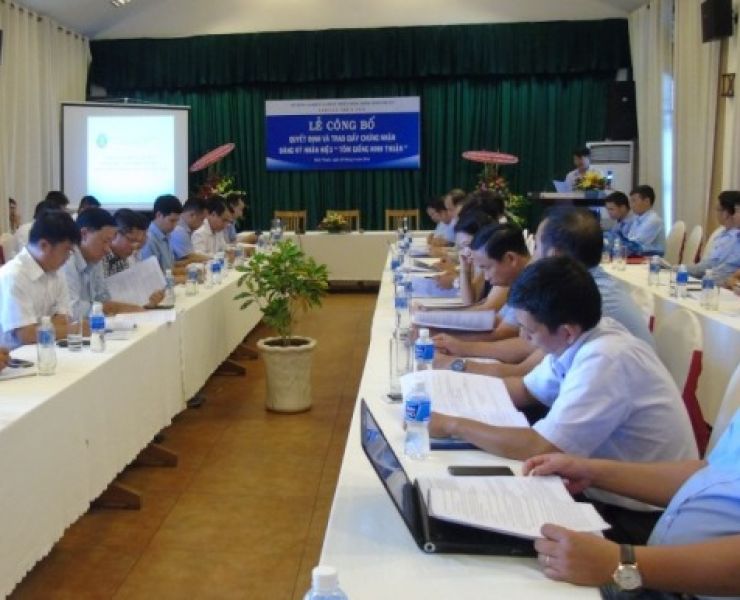 NINH THUẬN: CÔNG BỐ NHÃN HIỆU 